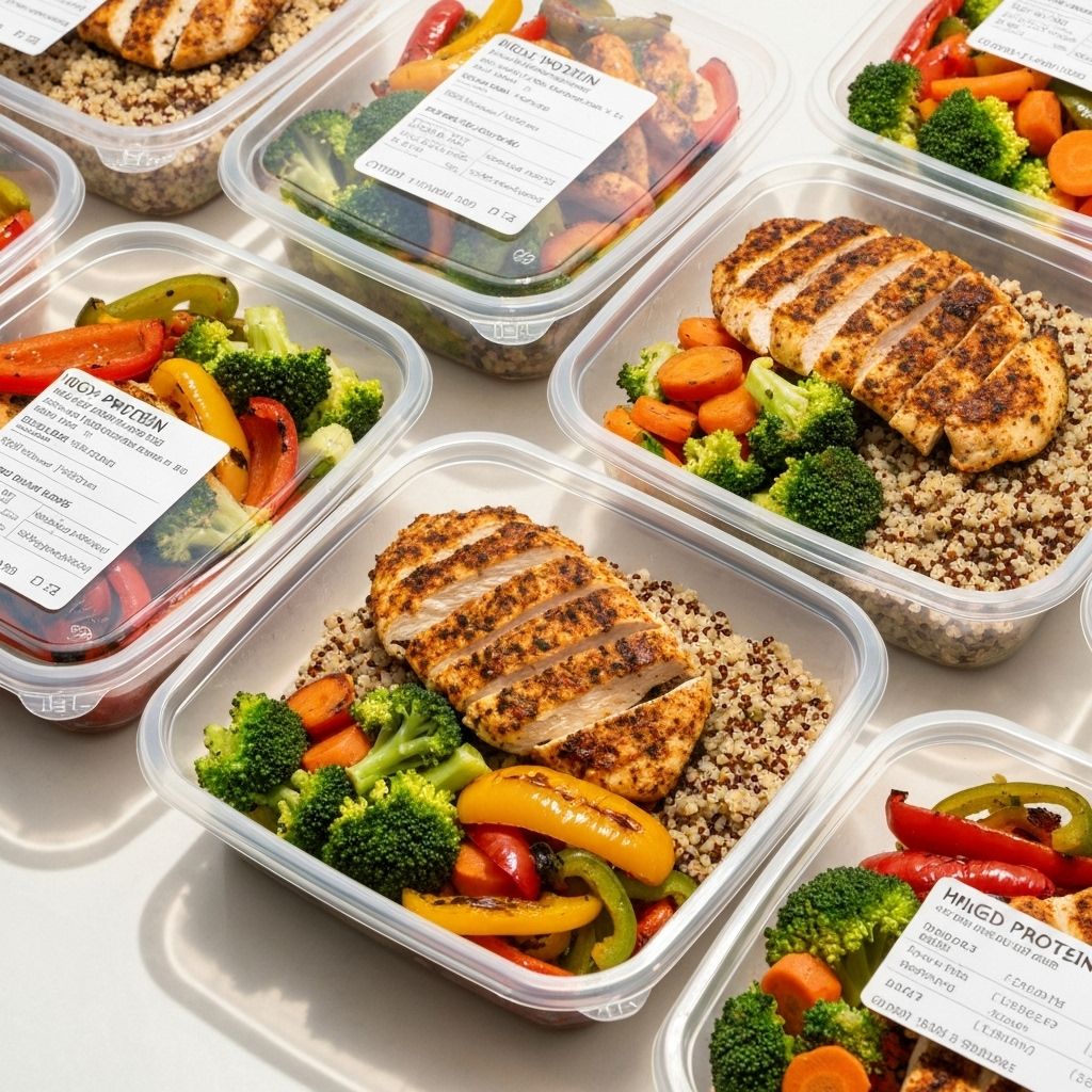 High Protein meal plan